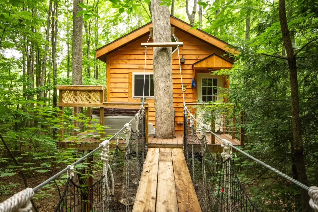 Tuscany Tree House Rental West Virginia