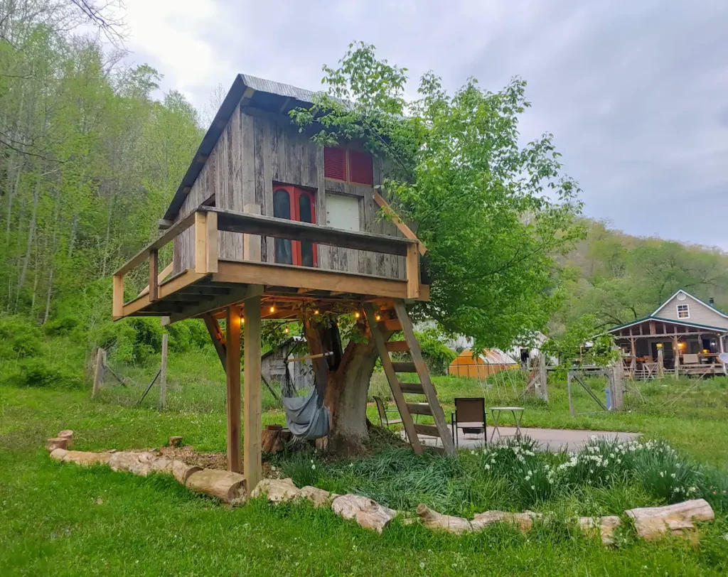 Whimsical Treehouse Airbnb West Virginia