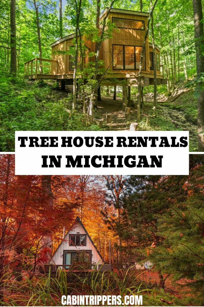 treehouse rentals in michigan