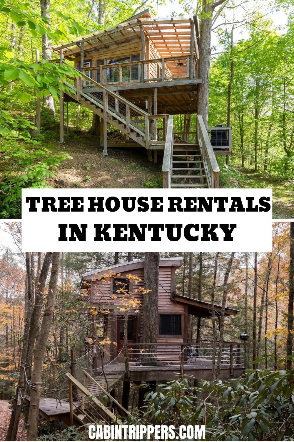 13 Best Treehouse Rentals in Kentucky To Stay in 2023 Cabin Trippers