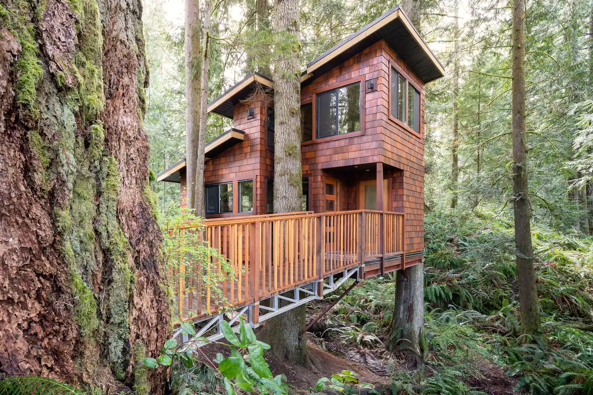 East Sooke Tree House Rental British Columbia Canada