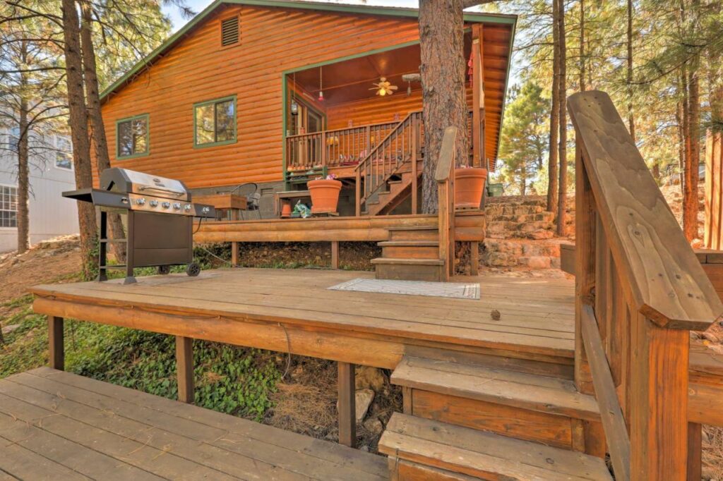 Rustic Flagstaff Cabin with Deck