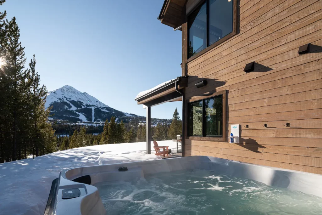 Ski-in Ski-out Luxury Cabin with views of Lone Peak Mountain