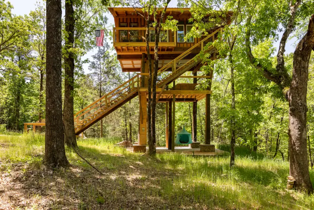 The Fire Tower Treehouse Rental in Georgia Airbnb