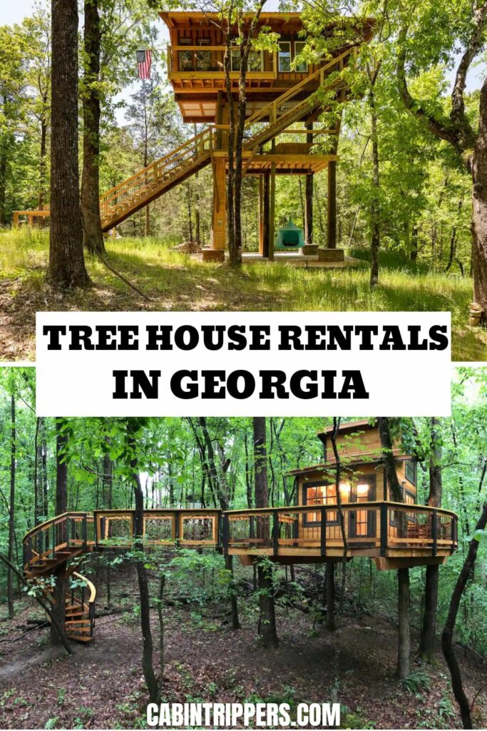 tree house rentals georgia