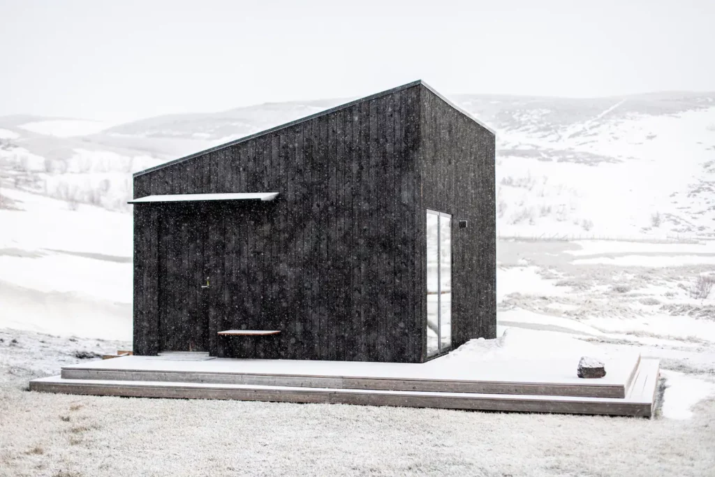 Aska Modern Tiny Cabin Iceland