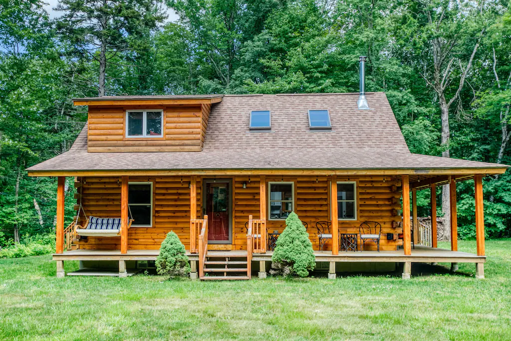 Berkshires Log Cabin Rental 