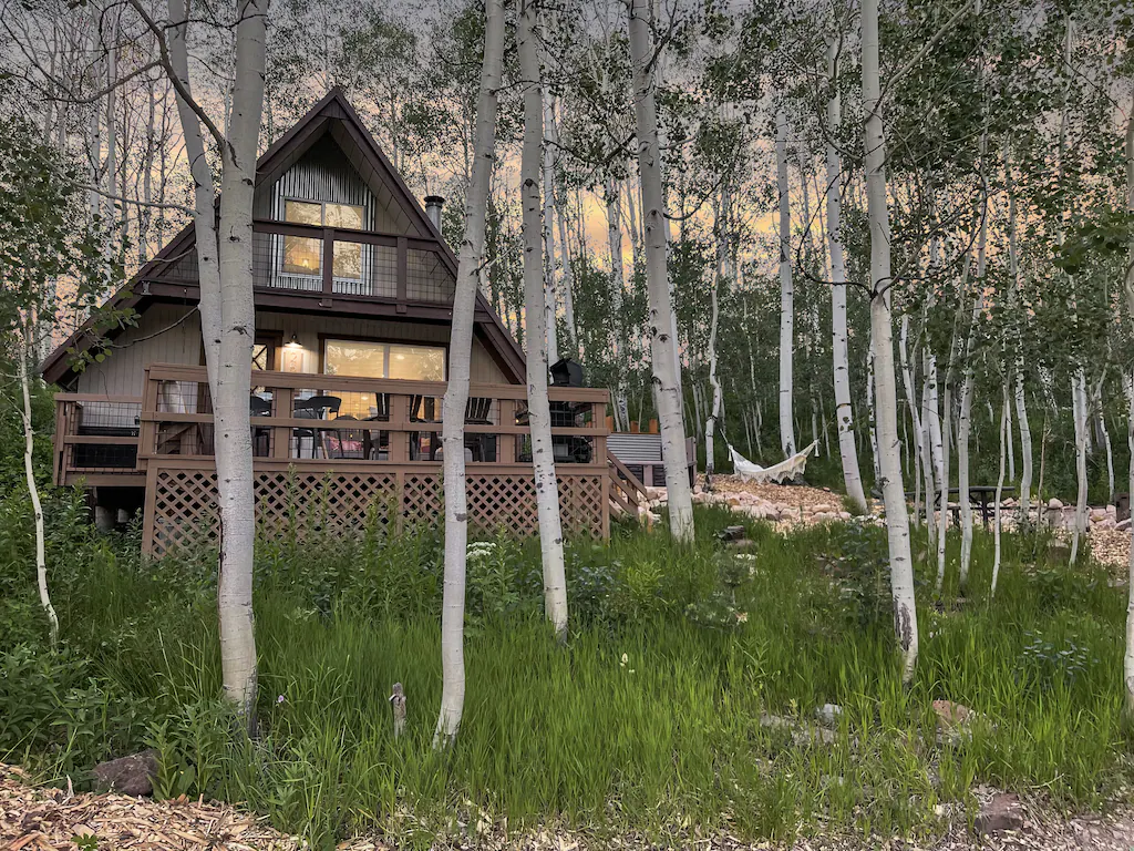 Gunn Powder Haus A-Frame Romantic Cabin