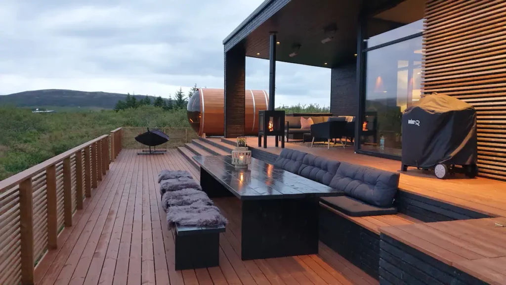 Modern Luxury Villa Cabin in South Iceland