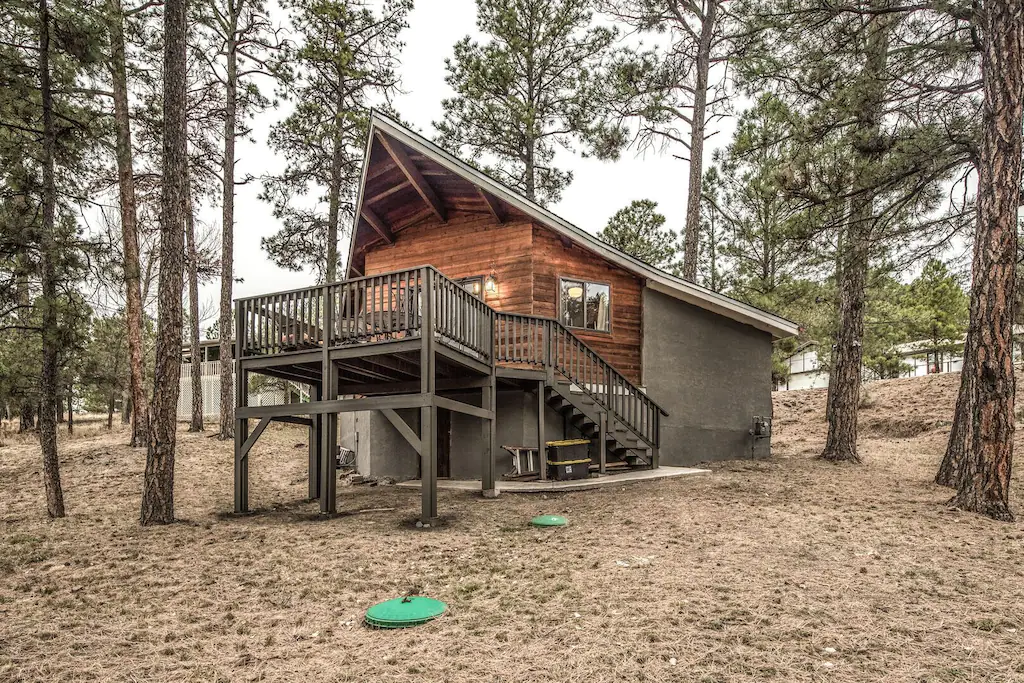 Peak In The Pines Cabin New Mexico