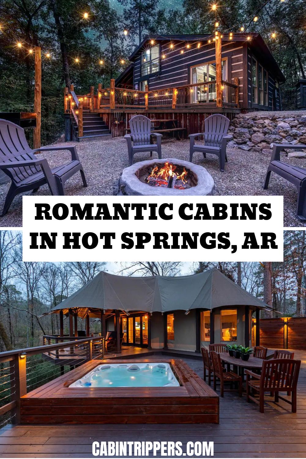 TOP 15 Romantic Cabins In Hot Springs Arkansas Cabin Trippers   Romantic Cabins In Hot Springs Arkansas 