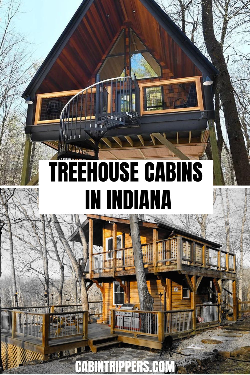 15 Best Treehouse Rentals in Indiana, USA Cabin Trippers